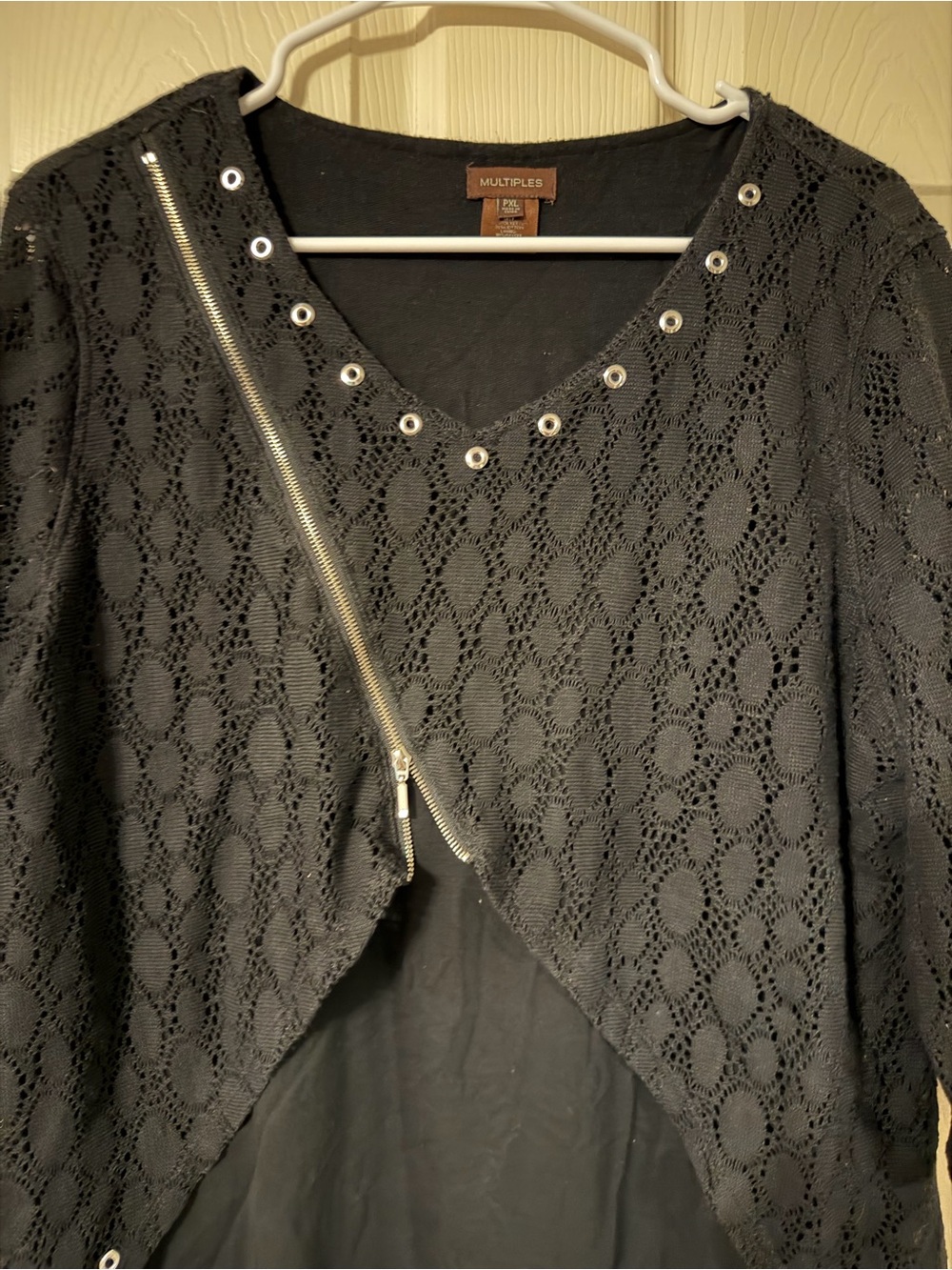 Woman’s PL black blouse size the brand multiples